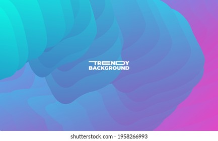 Plantilla de diseño de fondo moderno en color líquido