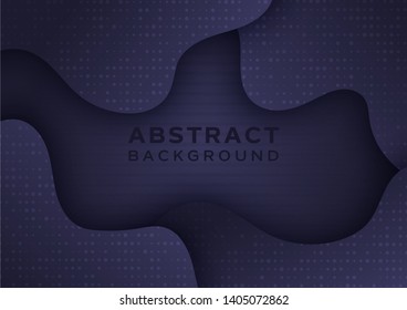 Liquid color on dark background. Fluid vector gradient design for posters