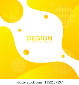Liquid Color Shape Abstract Backgraound