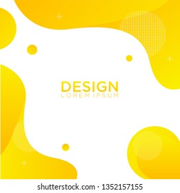 Liquid Color Shape Abstract Backgraound