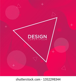 Liquid Color Shape Abstract Backgraound