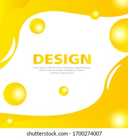 Liquid Color Shape Abstract Backgraound