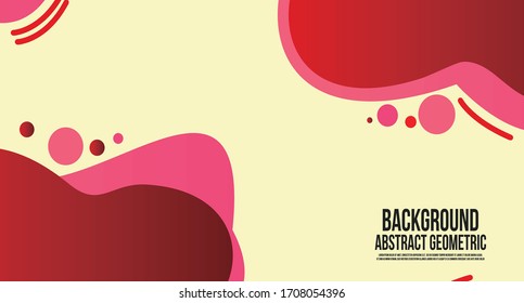 Liquid Color Shape Abstract Backgraound