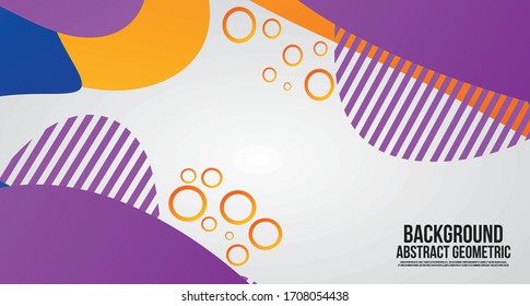 Liquid Color Shape Abstract Backgraound