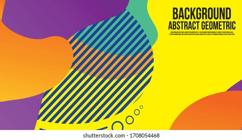 Liquid Color Shape Abstract Backgraound