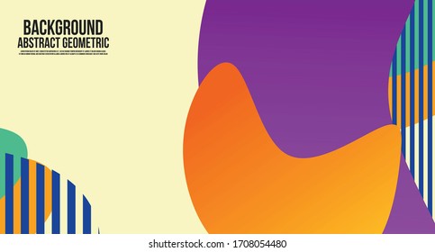 Liquid Color Shape Abstract Backgraound