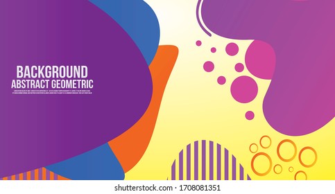 Liquid Color Shape Abstract Backgraound