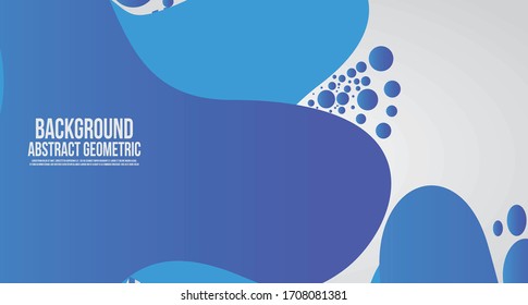 Liquid Color Shape Abstract Backgraound