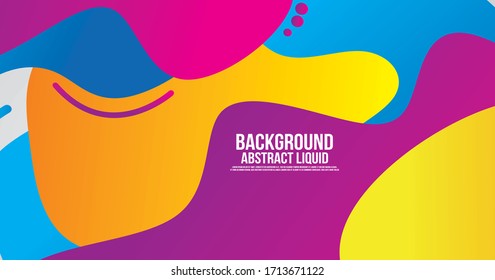 Abstrakter Hintergrund der flüssigen Farbform