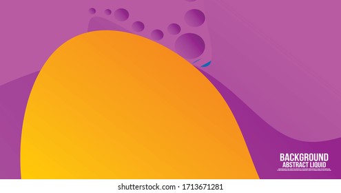 Fondo abstracto de forma de color líquido