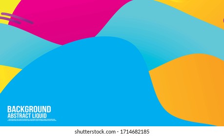 Abstrakter Hintergrund der flüssigen Farbform