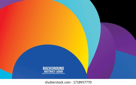 Abstrakter Hintergrund der flüssigen Farbform