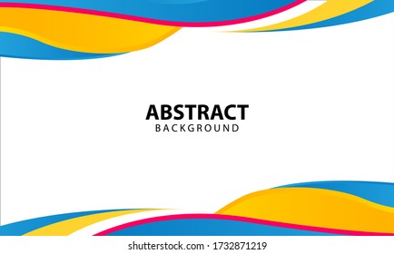 Liquid Color Shape Abstract Backgraound