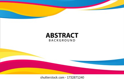 Liquid Color Shape Abstract Backgraound