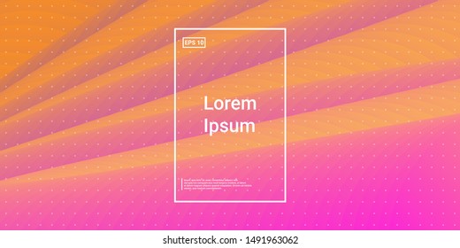 Liquid Color Shape. Abstract Background Design. Wavy Liquid Magenta, Orange. Light, Hipster Gradient. Minimal Dynamic Web Applications. Mobile Illustration Flyer. Vector Template Design.
