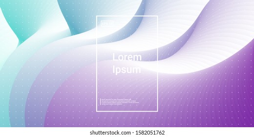 Liquid Color Shape. Abstract Background Design. Wavy Fluid Blue, Purple. Bright, Modern Template. Minimal Dynamic Web Applications. Mobile Illustration Flyer. Vector Template Design.
