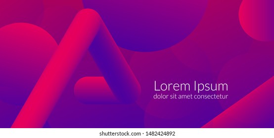 Liquid color shapes for composition backgrounds. Trendy abstract covers. Futuristic design banner. Modern gradient. Eps10 vector illustration.