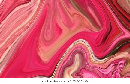 Liquid color waves marble background Vector luxury pattern design