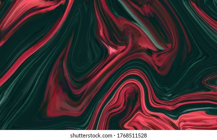 Liquid color waves marble background Vector luxury pattern design