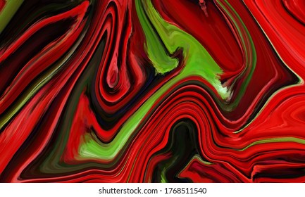 Fondo de mármol de ondas de color líquido Diseño de patrones de lujo vectores