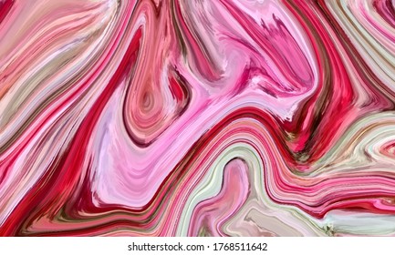 Fondo de mármol de ondas de color líquido Diseño de patrones de lujo vectores