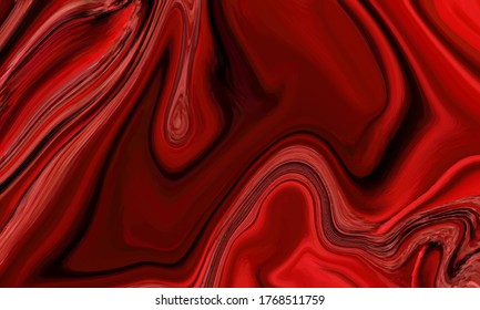 Fondo de mármol de ondas de color líquido Diseño de patrones de lujo vectores