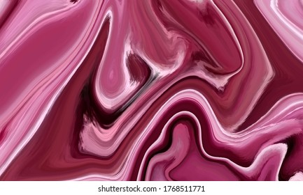 Liquid color waves marble background Vector luxury pattern design