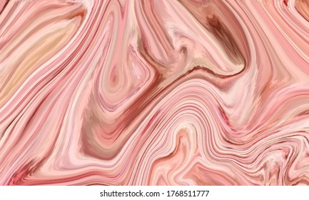 Liquid color waves marble background Vector luxury pattern design