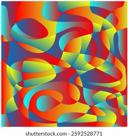 Liquid colorful background. Futuristic Gradient. Fluid gradient shapes