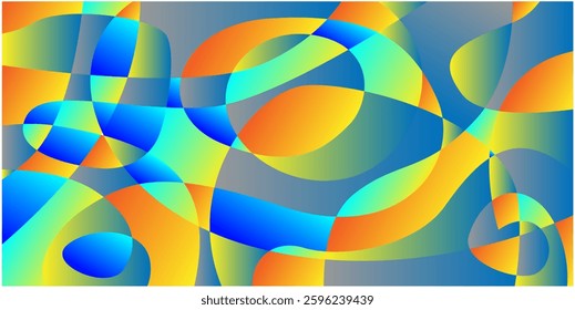 Liquid colorful background. Futuristic Gradient. Fluid gradient shapes