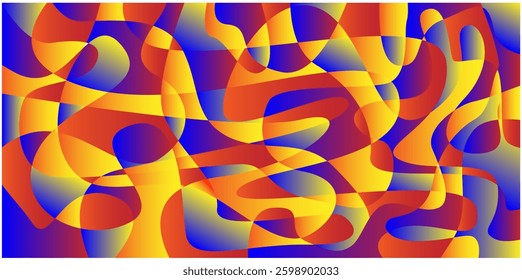 Liquid colorful background. Futuristic Gradient. Fluid gradient shapes walpaper background