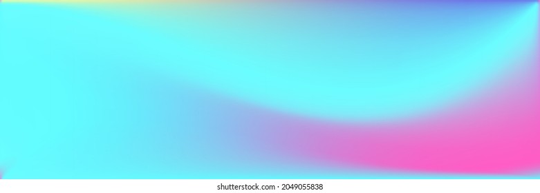 Liquid Colorful Fluid Glow Sunrise Background. Color Sky Multicolor Vibrant Pastel Smooth Surface. Water Light Curve Sunset Dynamic Gradient Mesh. Blurred Wavy Neon Vivid Bright Gradient Background.
