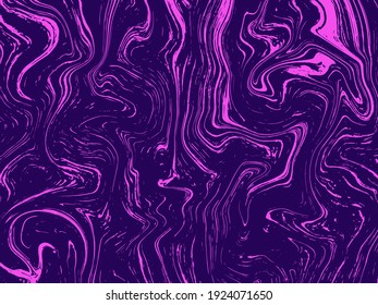 Colores líquidos de mármol textura de color violeta de moda mezcla de colores.