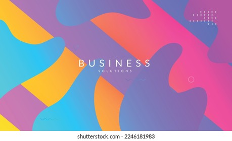 Cubierta líquida. Banner plano digital. Geometría creativa. Diseño de plástico azul. Papel móvil. Página Aterrizaje de Ondas. Sitio Web de degradado. Forma geométrica. Cubierta líquida violeta