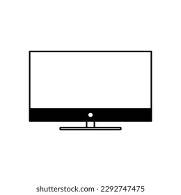 Liquid Crystal Display Outline Icon für Logo und mehr
