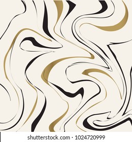 Liquid curve background by stripes. seamless pattern. Modern stylish texture vector design.