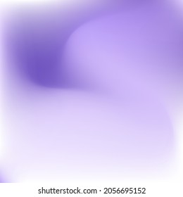 Liquid Curve Color Violet Gradient Background. Paint Cold Trendy Fluid Background. Purple White Fashion Lavender Blurred Texture. Dynamic Pastel Spotlight Vibrant Watercolor Swirl Gradient Mesh.