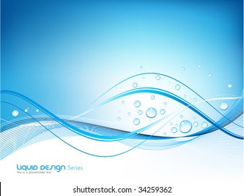 serie de fondo de diseño líquido