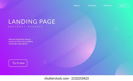Liquid Design. Fluid Pattern. Blue Bright Poster. Modern Background. Horizontal Magazine. Hipster Frame. Flat Landing Page. 3d Dynamic Cover. Violet Liquid Design
