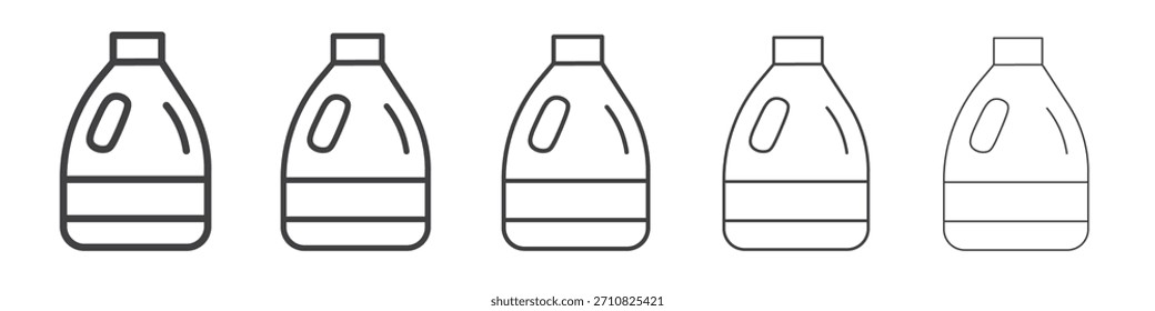 ícone de detergente líquido design, logo, app, UI. Ilustração vetorial, EPS