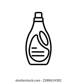 liquid detergent icon Flat illustration sign