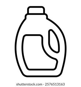 liquid detergent icon Outline vector for web ui