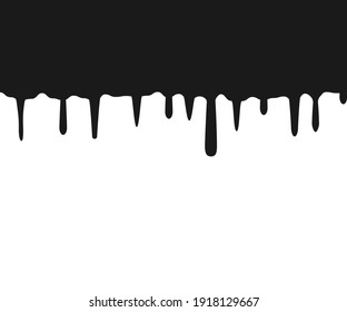 Dripping Paint Black Images Stock Photos Vectors Shutterstock