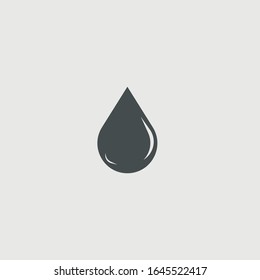 Vektorillustration-Symbol für Flüssig-Tropfen