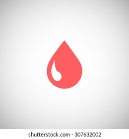 liquid droplet web icon