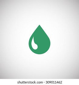 liquid droplet web icon