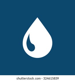 liquid droplet web icon
