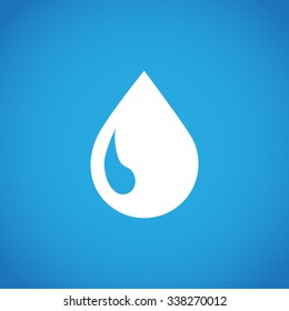 liquid droplet web icon