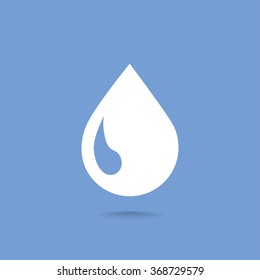 liquid droplet web icon
