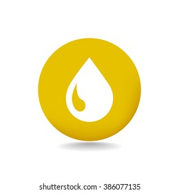 liquid droplet web icon